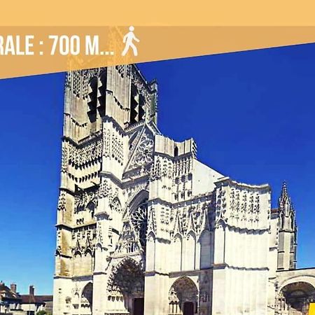 La Belle Pause - Studio Auxerre Proche Parking Dış mekan fotoğraf